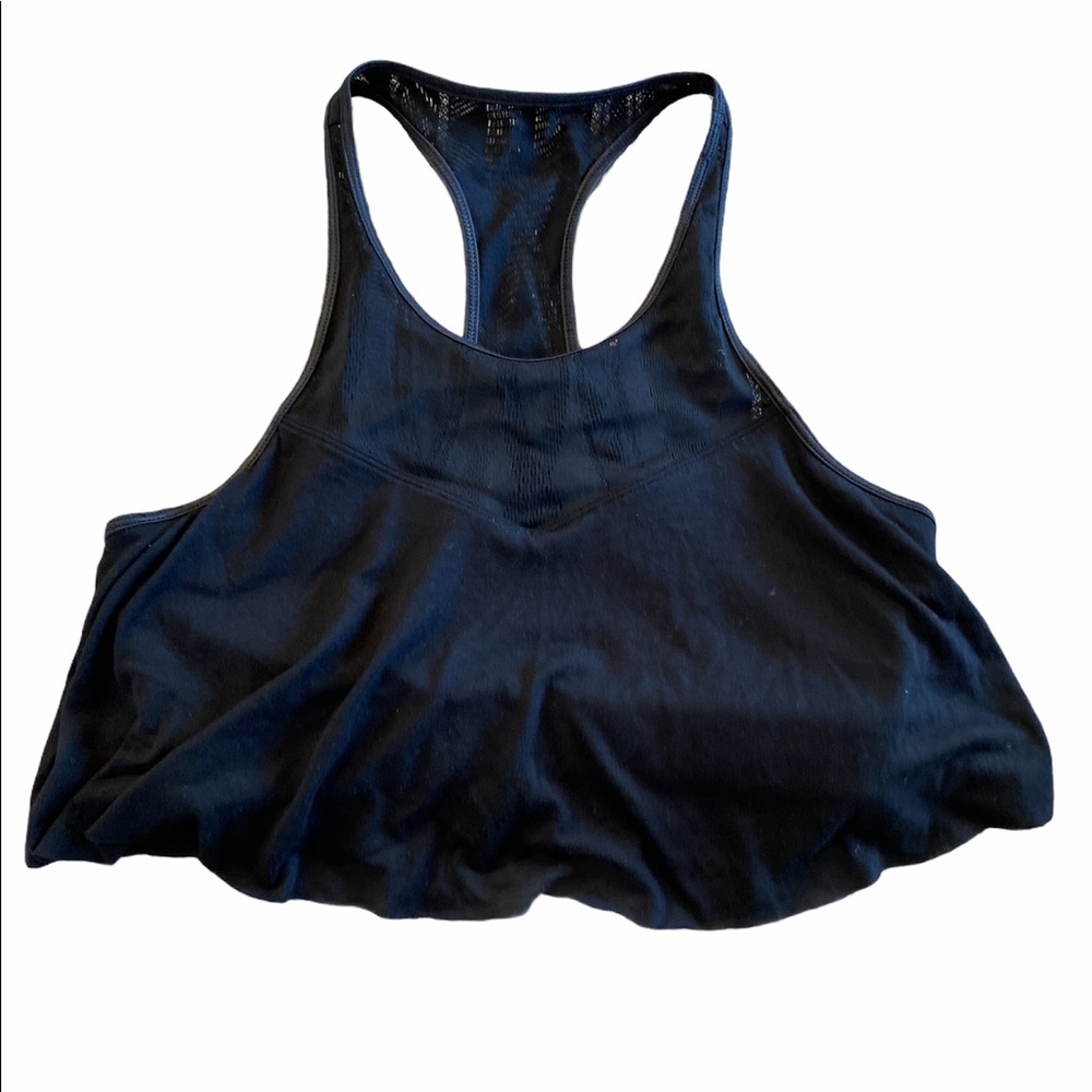 Alo Real bra tank- black alo yoga M